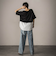 【WEB限定】シャツレイヤード風プルオーバー≪手洗い可能≫