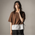 【WEB限定】シャツレイヤード風プルオーバー≪手洗い可能≫