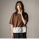 【WEB限定】シャツレイヤード風プルオーバー≪手洗い可能≫