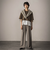 【WEB限定】シャツレイヤード風プルオーバー≪手洗い可能≫