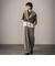 【WEB限定】シャツレイヤード風プルオーバー≪手洗い可能≫