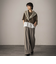 【WEB限定】シャツレイヤード風プルオーバー≪手洗い可能≫