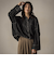 【WEB限定】ドロストクロップドデニムシャツ≪洗濯機で洗える≫
