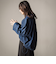 【WEB限定】ドロストクロップドデニムシャツ≪洗濯機で洗える≫