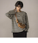 【WEB限定】ボーダーロングTシャツ≪洗濯機で洗える≫
