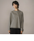 【WEB限定】ボーダーロングTシャツ≪洗濯機で洗える≫