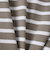 【WEB限定】ボーダーロングTシャツ≪洗濯機で洗える≫