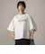 ワイドスリーブロゴプルオーバー≪手洗い可能≫