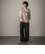 ワイドスリーブロゴプルオーバー≪手洗い可能≫