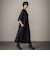 アシンメトリープリーツシャツワンピース≪洗濯機で洗える≫