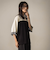 配色7分袖ニットプルオーバー≪手洗い可能≫