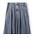 バイオシルクデニムフレアパンツ≪洗濯機で洗える/セットアップ対応≫