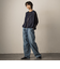 2WAYウエストペインターデニムパンツ≪洗濯機で洗える≫
