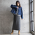 【WEB限定】デニムクロップドジャケット≪洗濯機で洗える≫