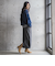 【WEB限定】デニムクロップドジャケット≪洗濯機で洗える≫