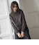 【WEB限定】裏毛×ニット前後ドッキングプルオーバー≪手洗い可能≫
