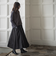 【WEB限定】裏毛×ニット前後ドッキングプルオーバー≪手洗い可能≫