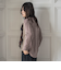 【WEB限定】裏毛×ニット前後ドッキングプルオーバー≪手洗い可能≫