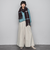スウェードライクキュロットパンツ≪手洗い可能≫