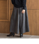 スウェードライクキュロットパンツ≪手洗い可能≫