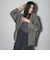 【WEB限定】フードジップダンボールパーカー≪手洗い可能≫
