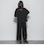 【WEB限定】スウェードポンチイージーワイドパンツ≪手洗い可能≫