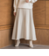 スウェードライク消しプリーツスカート≪手洗い可能≫