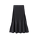 スウェードライク消しプリーツスカート≪手洗い可能≫