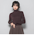 リブタートルニットプルオーバー≪手洗い可能≫
