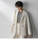 【えらべるSET UP】叶えるダブルブレストジャケット≪手洗い可能≫