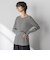 ”肌が喜ぶ”前後2WAYクルーネックロンT≪手洗い可能≫