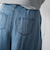 ゆれるデニムフレアパンツ