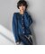 デニムライクニットジャケット