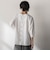 ポンチローマBACK釦ドッキングプルオーバー