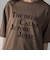 ビンテージライクメッセージルーズTシャツ