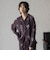 【40周年限定】パッチワーク刺繍オープンカラーシャツ