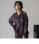 【40周年限定】パッチワーク刺繍オープンカラーシャツ