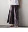 綿ボイルフレアパンツ
