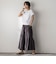 綿ボイルフレアパンツ