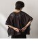 レース刺繍ポンチョブラウス