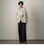 【40周年限定】メッセージ刺繍Vネックニットプルオーバー