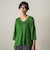 【40周年限定】メッセージ刺繍Vネックニットプルオーバー