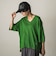 【40周年限定】メッセージ刺繍Vネックニットプルオーバー