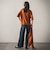 【40周年限定】メッセージ刺繍Vネックニットプルオーバー