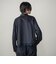 レースドッキングストライプクロップドシャツ