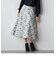 モノトーンファンシーツイードサーキュラースカート