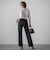 フランス綾TR2WAYストレッチワイドパンツ≪洗濯機で洗える≫