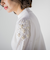 【WEB限定カラーあり】袖パールニット≪手洗い可能≫
