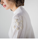 【WEB限定カラーあり】袖パールニット≪手洗い可能≫