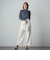 【WEB限定カラーあり】袖パールニット≪手洗い可能≫